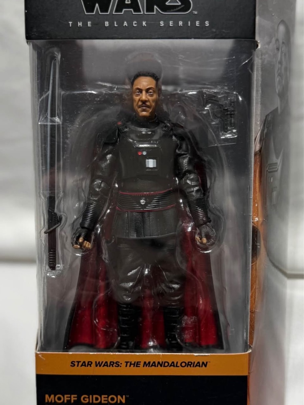 Hasbro Star Wars Moff Gideon Action Figure - Black & Red